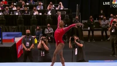 Simone Biles Team Usa Gymnastics Vault Olympic Games GIF