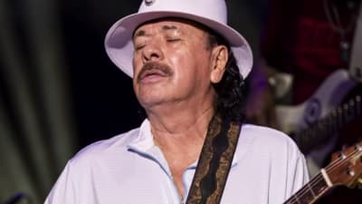 Carlos Santana collapses on stage during performance at Pine Knob in  Clarkston