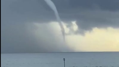 Waterspout Spotted In New Smyrna Beach Waterspout Spotted In New Smyrna Beach