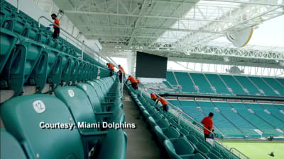 Dolphins hold grand opening for extravagant new practice facility next to  Hard Rock Stadium