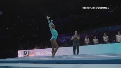 Unstoppable Simone Biles wraps up world championships comeback