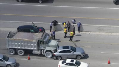 Motorcyclist hospitalized following accident in central Laredo