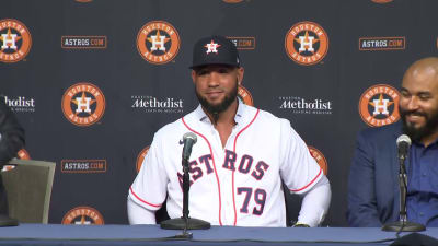 José Abreu Astros contract: Houston introduces first baseman after