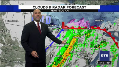 Metro Detroit weather forecast for Dec. 5, 2021 -- 11 p.m. update