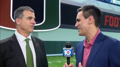 New Miami coach Mario Cristobal: 'Let's take this thing to a new level'