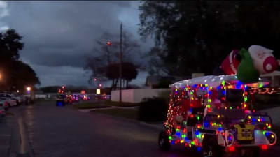 Graham Christmas Parade 2022 Route Winter Garden Holds Golf Cart Christmas Parade A Week After Scare Forced  Postponement