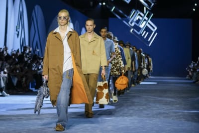 The Ever-Changing Light in FENDI's Spring/Summer 2022 Menswear Collection