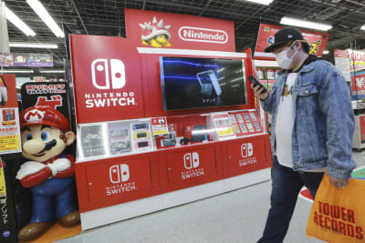 Nintendo s profit climbs on Switch machine software sales