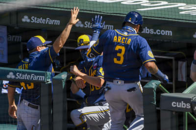 Arcia delivers for Brewers