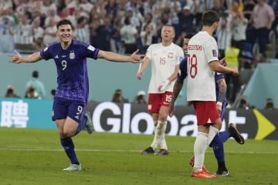 FIFA World Cup 2022: Goals From Julian Alvarez, Alexis Mac Allister Guide  Argentina To World Cup Last 16; Poland Through On Goal Difference - In Pics