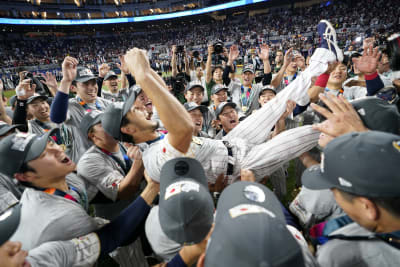 Shohei Ohtani fans his Angels teammate as Japan tops U.S. 3-2 for baseball  title