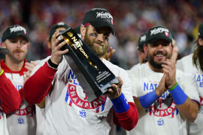 ICYMI: Reigning NL MVP Bryce Harper shouted I love you mom' to