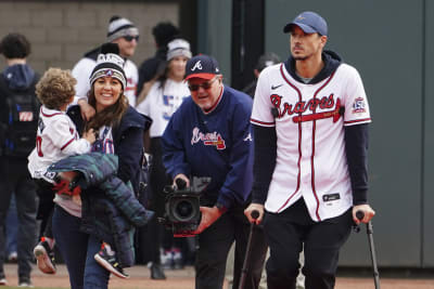 Champ Pederson WS ring  Your feel good Friday video! Joc Pederson