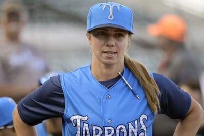 Rachel Balkovec, first female Yankees hitting coach, describes her