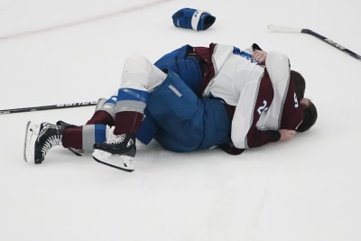 Colorado Avalanche Dent Stanley Cup Within Minutes After Winning