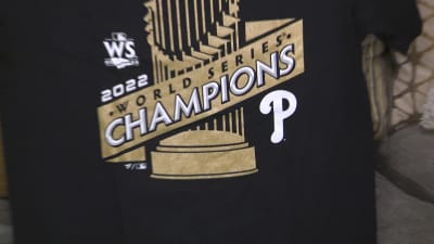 I started to question myself': Astros fan receives World Series Champions  T-shirt with Phillies logo