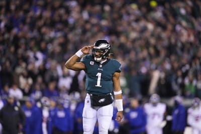 Eagles' Jalen Hurts puts MVP talk behind him, focuses on NFC title