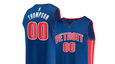 Be the first on the block with a Detroit Pistons draft pick jersey