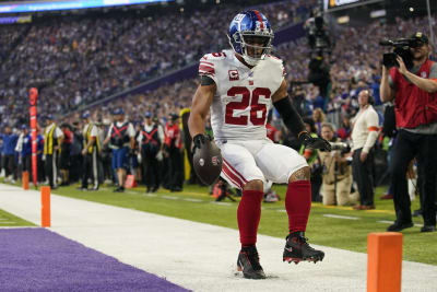 Giants rally from 10 down, top Ravens 24-20 on Barkley's run