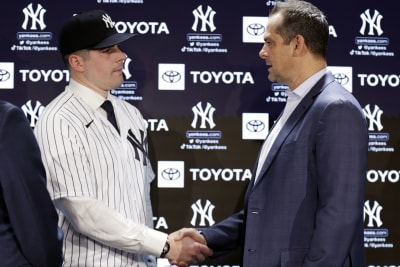 Yankees' Aaron Boone liking what he's seeing from Carlos Rodon