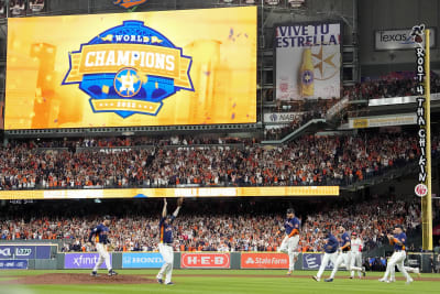 MLB 2x 2022 World Series Champions Houston Astros Gold Space city