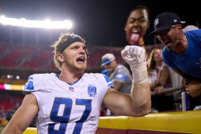 Lions' Aidan Hutchinson Is 'Very Thankful' That He Wasn't Taken