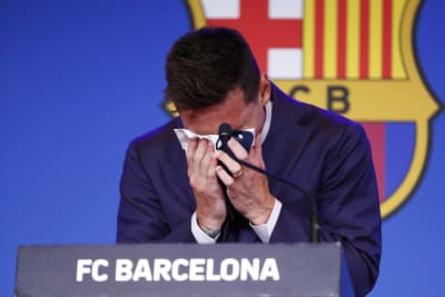 Tearful Messi confirms he is leaving FC Barcelona