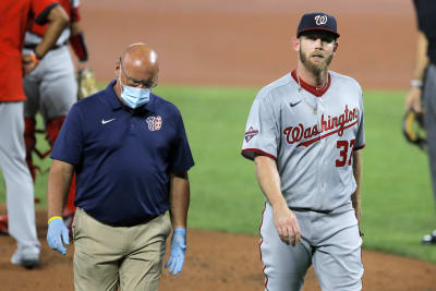 Nationals' Stephen Strasburg pounded in first outing of season