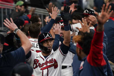 Eddie Rosario on having his family on hand to witness 2nd 3-homer