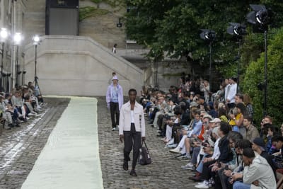 Louis Vuitton Men's Large Virgil Abloh Black Upsidedown Label