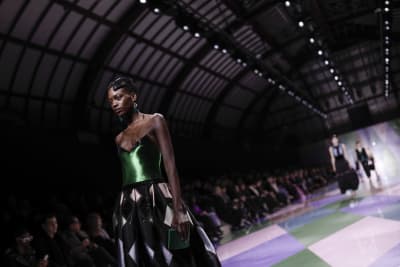 Haute couture goes 'surreal' and upside-down at Paris fashion show -  National