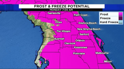 Cold front coming to Florida this weekend to bring fall vibes with temps in  the 60s