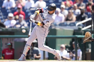 Luis Arraez 5-hit game leads Miami Marlins to win vs Nationals