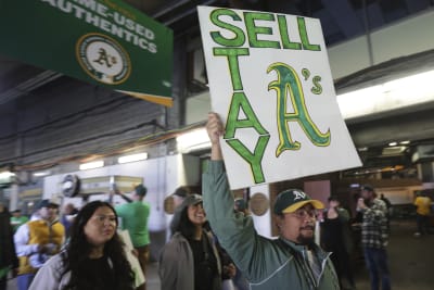 The Oakland Athletics Are Selling Team Shirts.