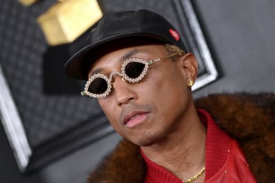 Pharrell fuses entertainment and fashion for confident Louis