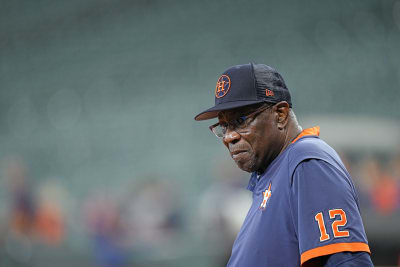 Dusty Baker - In Dusty We Trusty - Houston Baseball Long Sleeve T-Shirt