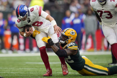 Giants vs. Packers final score, results: Daniel Jones leads second-half  comeback for New York win in London