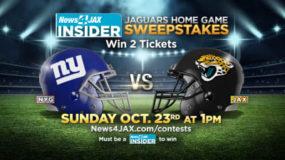 RULES: Cheer on the Jaguars as they take on the NY Giants