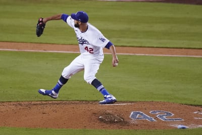 Walker Buehler Game-Used Jackie Robinson Day Jersey