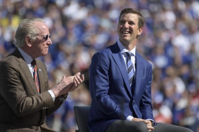 Once a Giant, always a Giant.' Eli Manning's No. 10 retired at