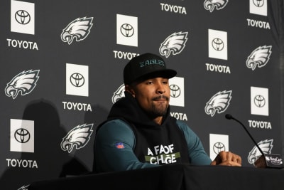 Jalen Hurts Philadelphia Eagles Script Jacket