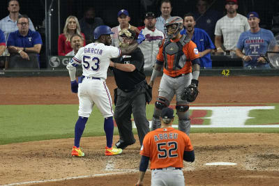 Astros rally for 12-11 win to take series over AL West-leading Texas after  blowing 8-run lead