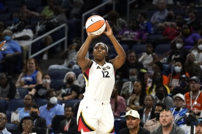 Plum's 3s lead Aces over Sky in WNBA Commissioner's Cup