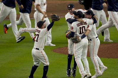 Yordan Alvarez walkoff home run, Astros celebration breakdown