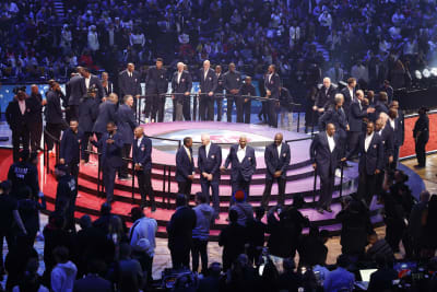 NBA honors 75 greatest players at halftime of 2022 All-Star Game