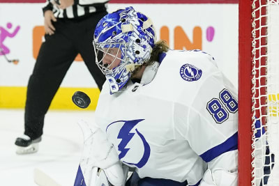 Watch Andrei Vasilevskiy's latest crazy save