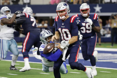 Chandler Jones snags lateral on wild final play as Las Vegas Raiders stun  Patriots 