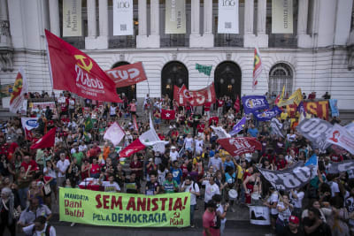 Brazil observes anniversary of the anti-democratic uprising in the