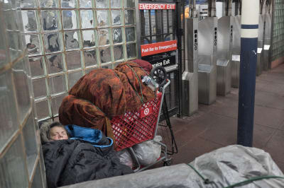 NYC subway closing for coronavirus scrubs, homeless removal