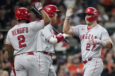 Los Angeles Angels' Mike Trout scores three runs in rehab finale